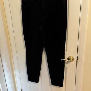 Talbots indigo blue corduroy jeggings